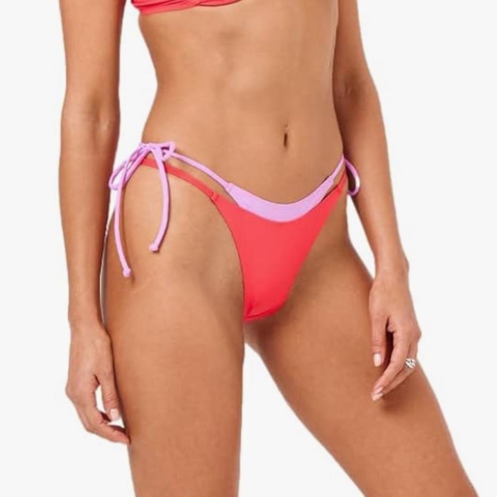 L*SPACE Fused Mackena Bitsy Cheeky Bikini Bottoms